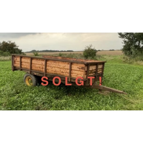 Brugt - Tipvogn/Jordvogn
