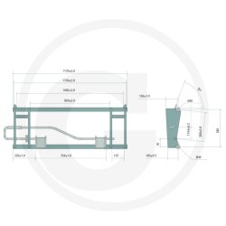 Hurtigskifterramme Euro (Svejsning)