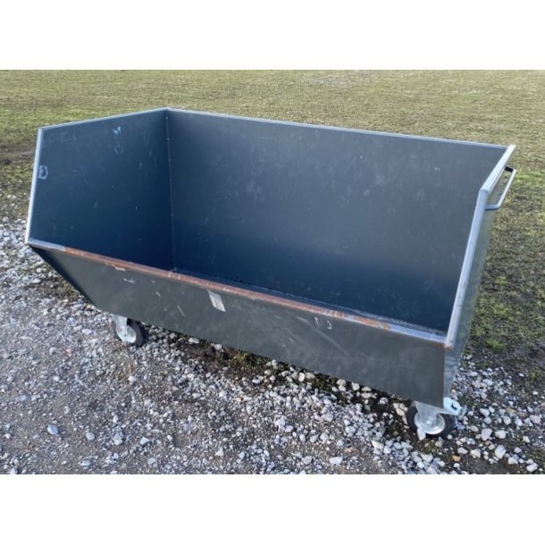 Brugt - Container p� hjul   